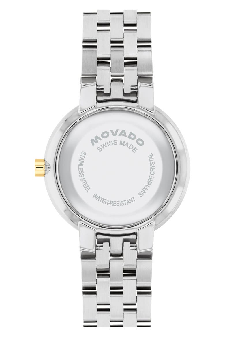 Museum Classic Bracelet Watch, 29.5mm, Alternate, color, SILVER/ GOLD