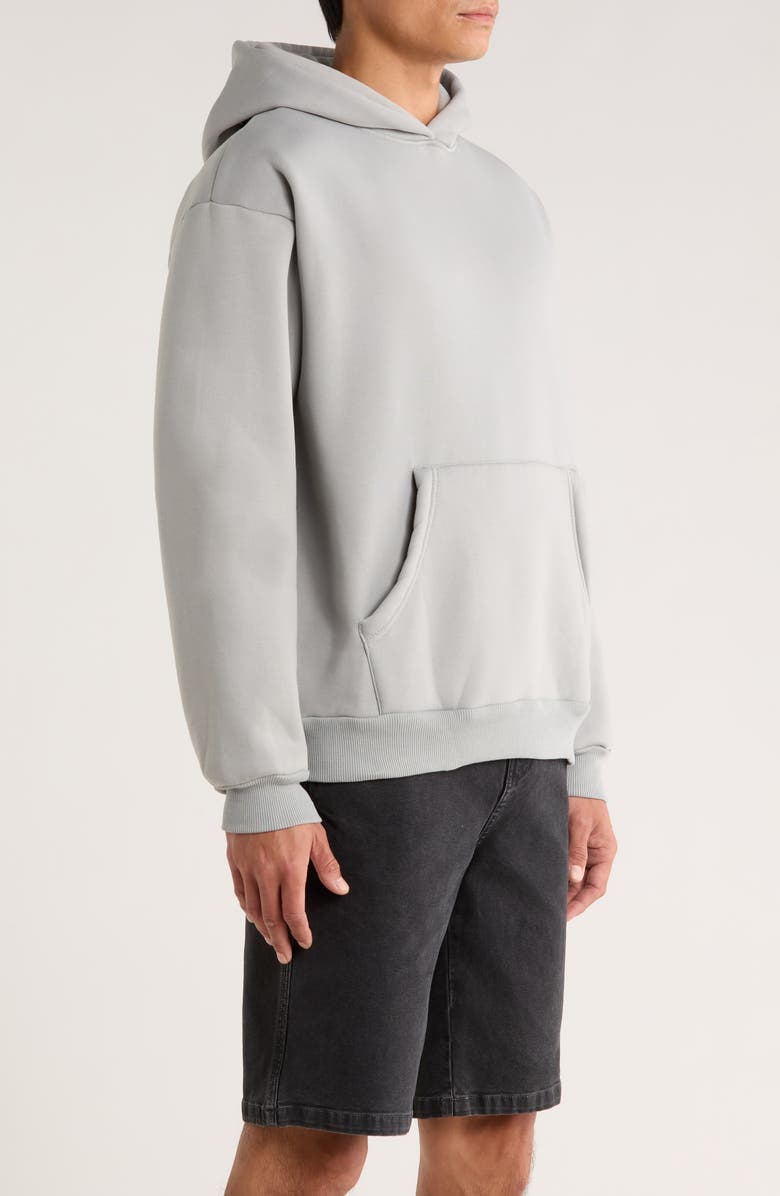 PacSun Solid Cotton Blend Hoodie, Alternate, color, Gray