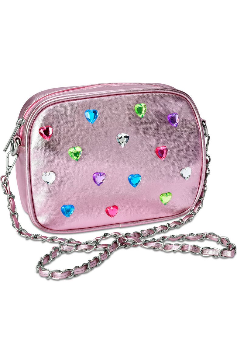Iscream Kids' Heart Gem Crossbody Bag, Alternate, color,