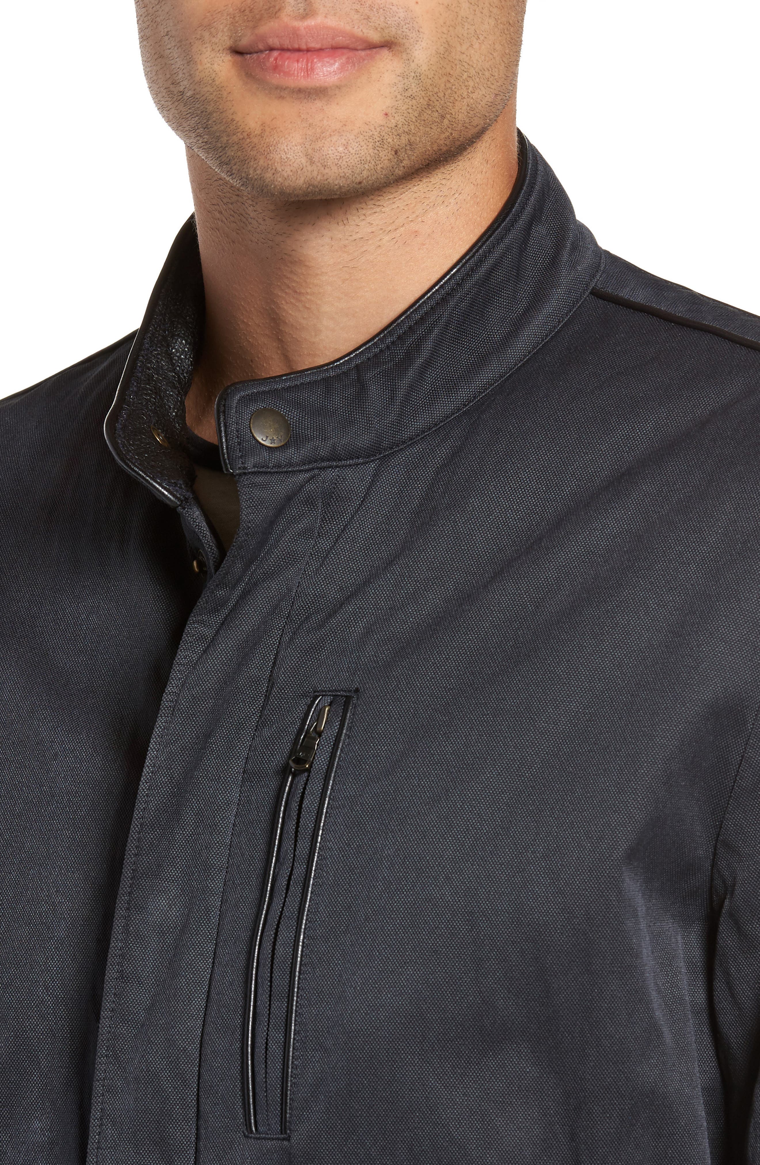 John Varvatos Star USA Band Collar Jacket (Men) | Nordstrom