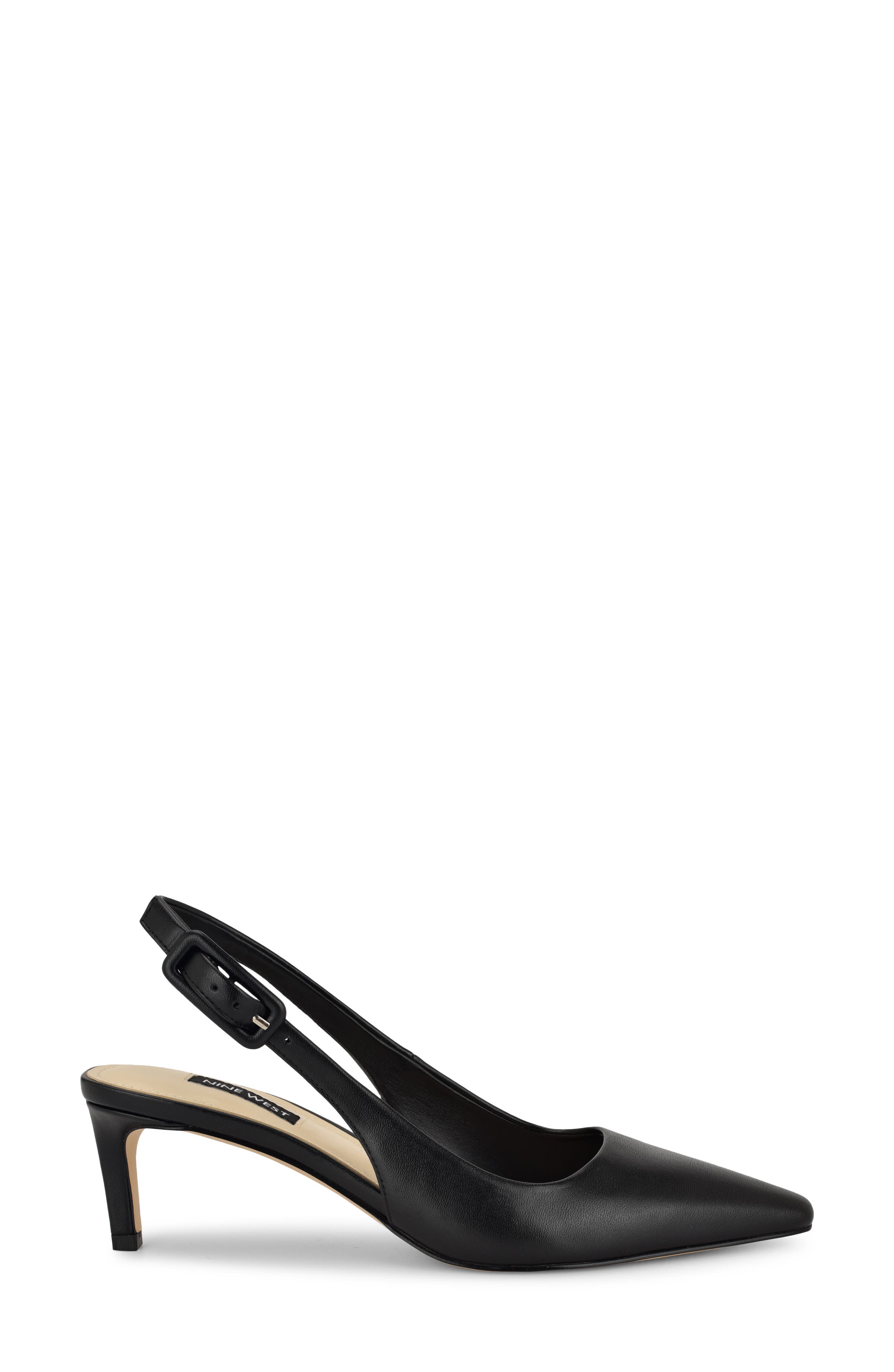 Nine West Yurri Pointed Toe Slingback Pump, Alternate, color, 