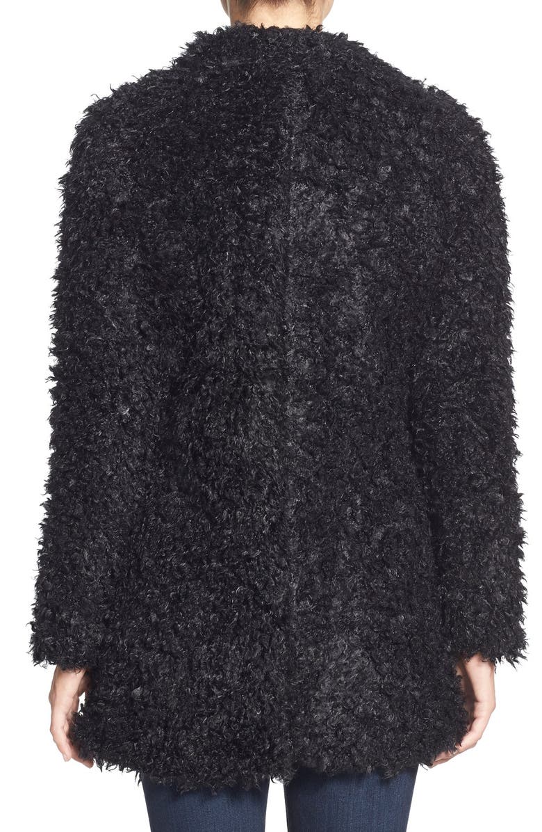 Steve Madden Faux Fur Coat, Alternate, color, 