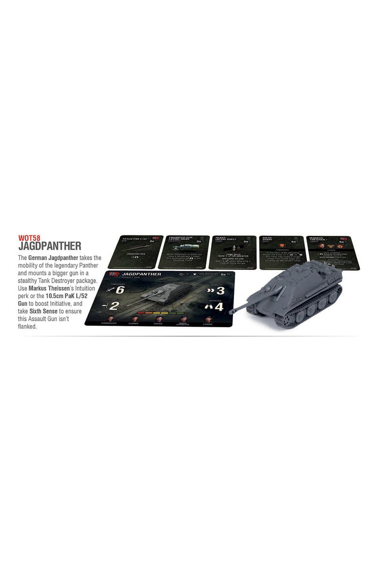 German Jagdpanther Expansion Role Playing Games Miniatures, Figures, Alternate, color, Multicolored