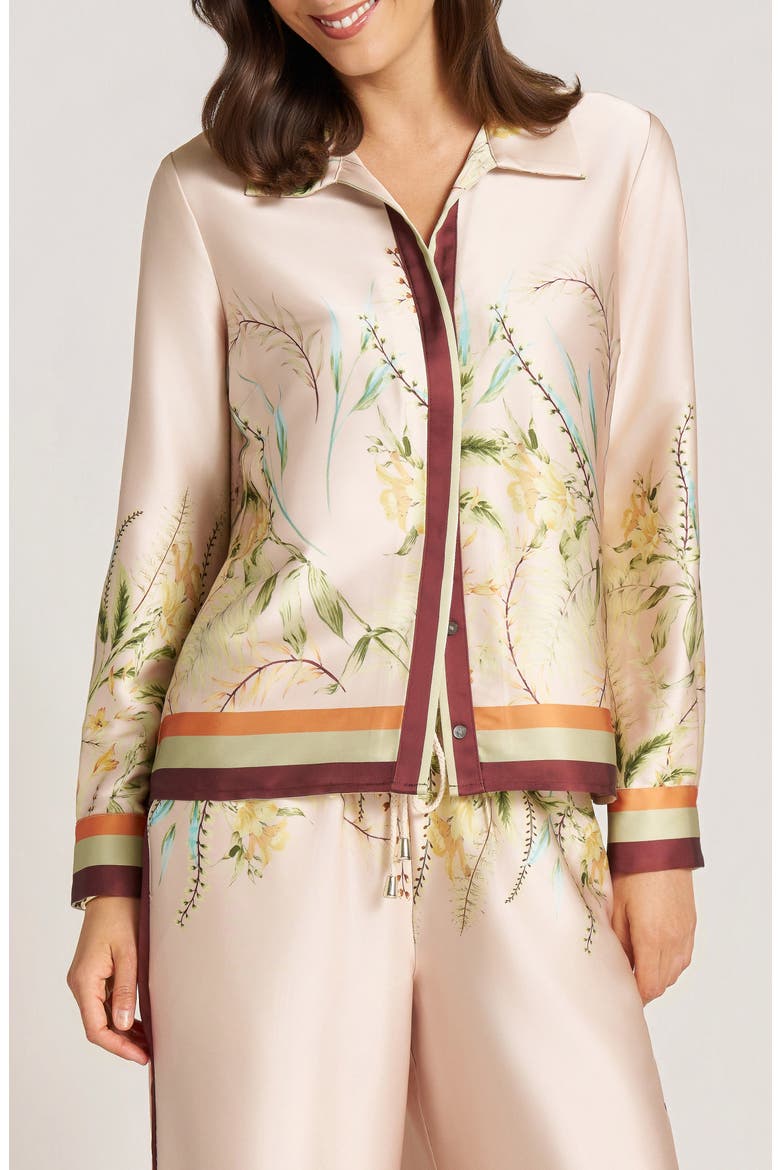 Palmera Button Down Shirt, Main, color, NATURAL