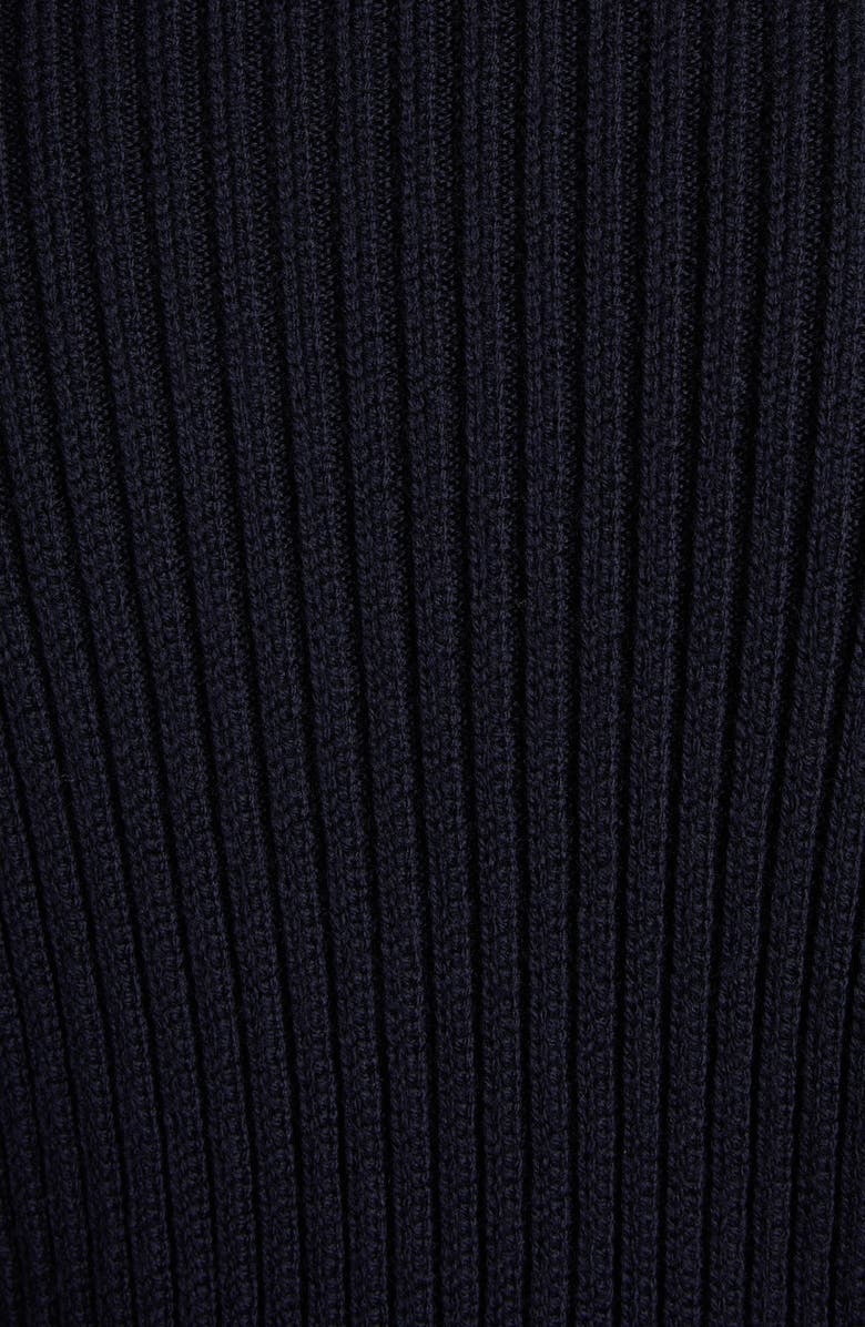 TOM FORD Wool & Cashmere Zip Front Cardigan, Alternate, color, Midnight Navy