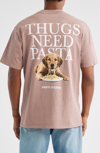 Thugs Need Pasta Graphic T-Shirt