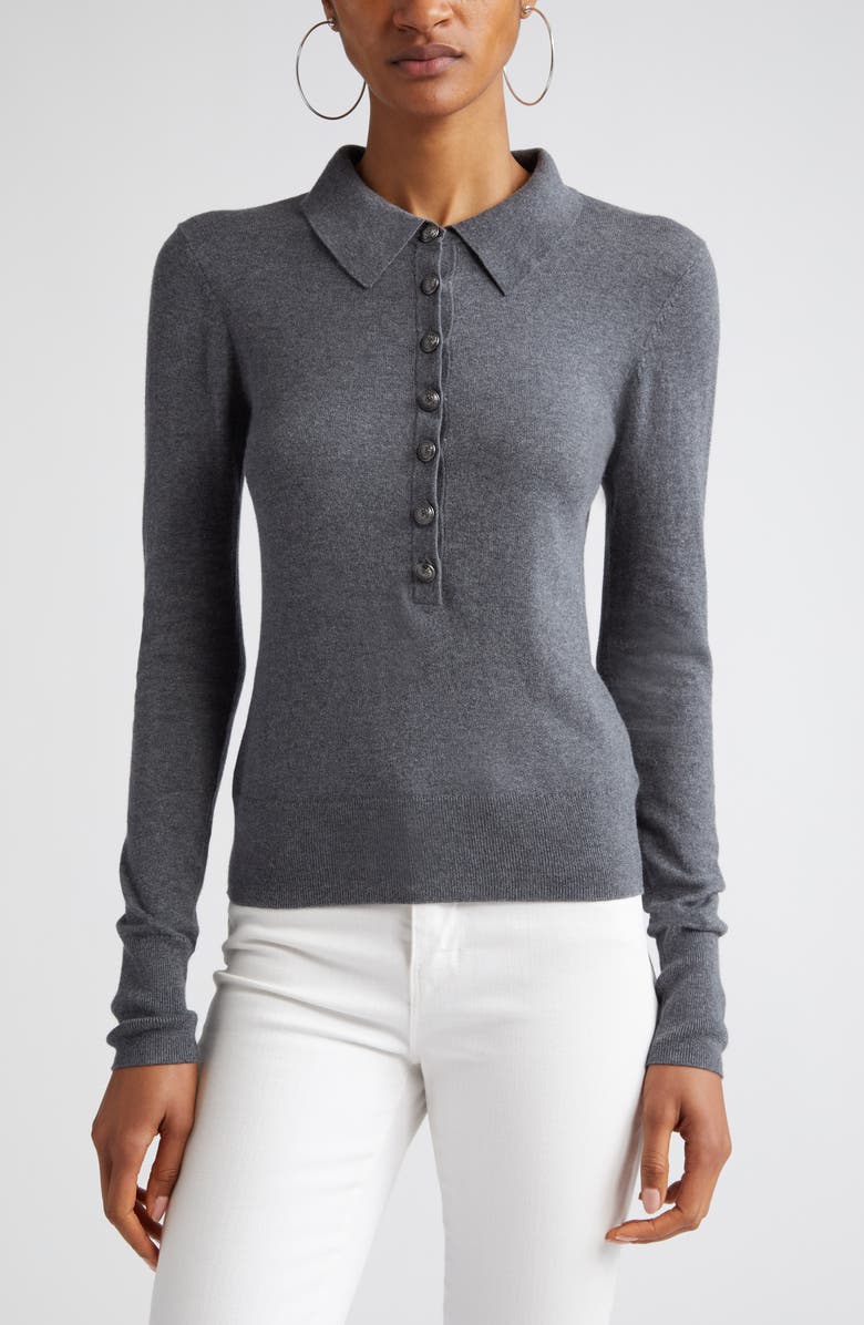 L'AGENCE Sterling Collar Sweater, Main, color, 