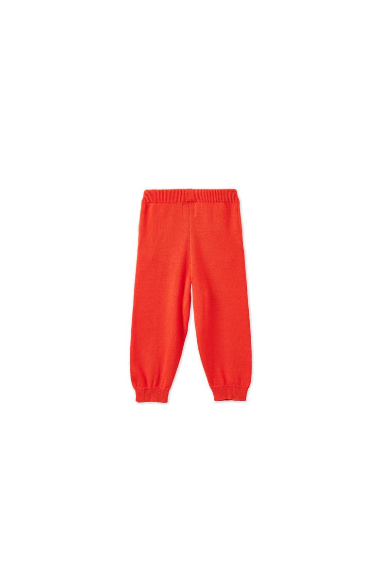 Vild House of Little Organic Knit Joggers, Alternate, color, Coral