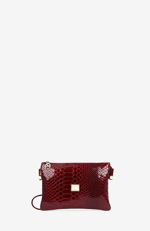 Gallop Patent Leather Crossbody Bag 593