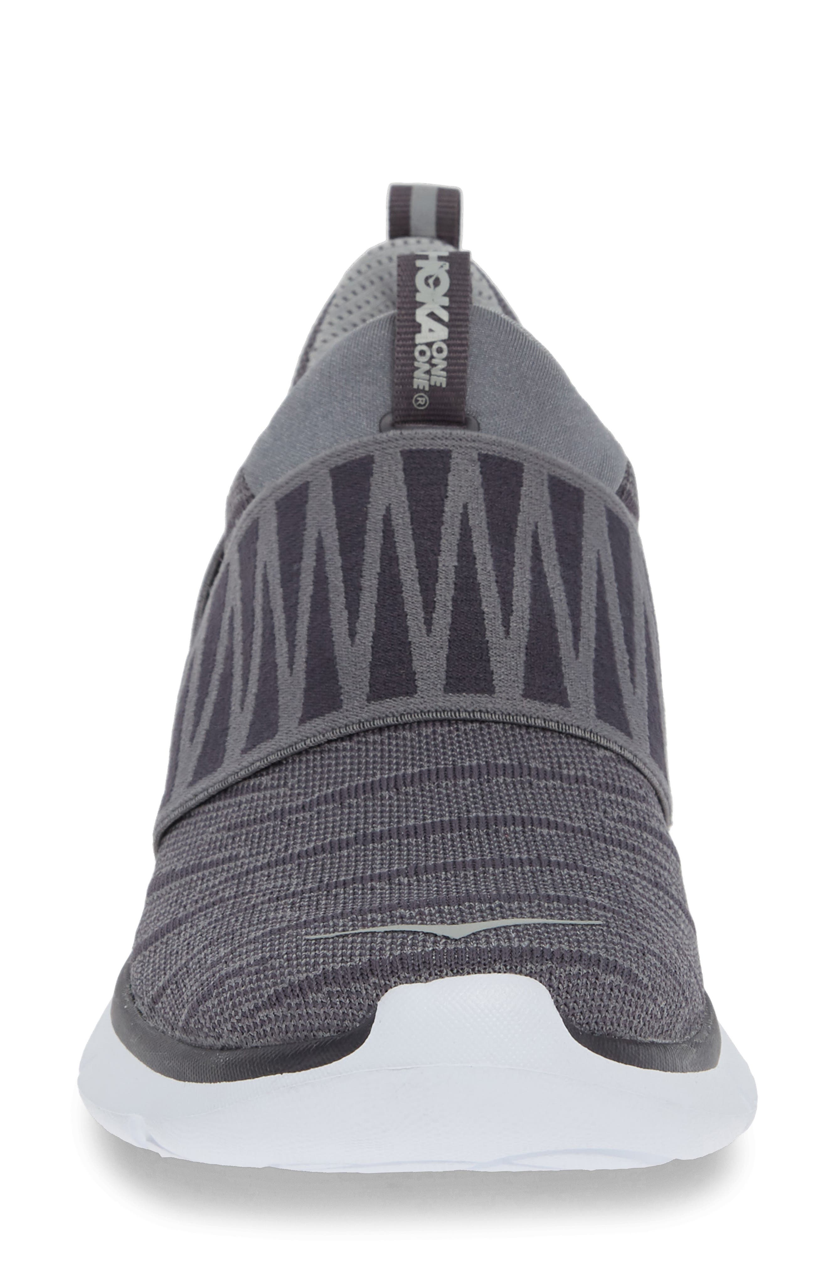 HOKA Hupana Knit Jacquard Slip-On Running Shoe, Alternate, color, 