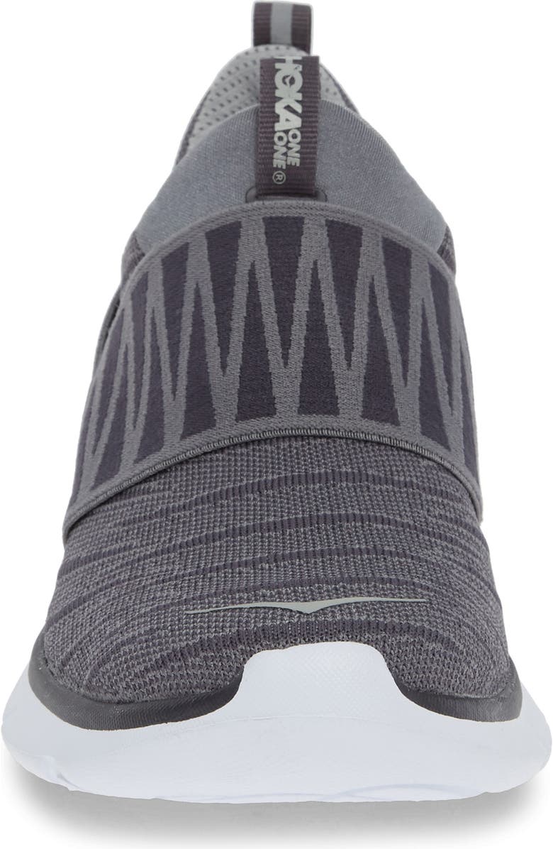 HOKA Hupana Knit Jacquard Slip-On Running Shoe, Alternate, color,