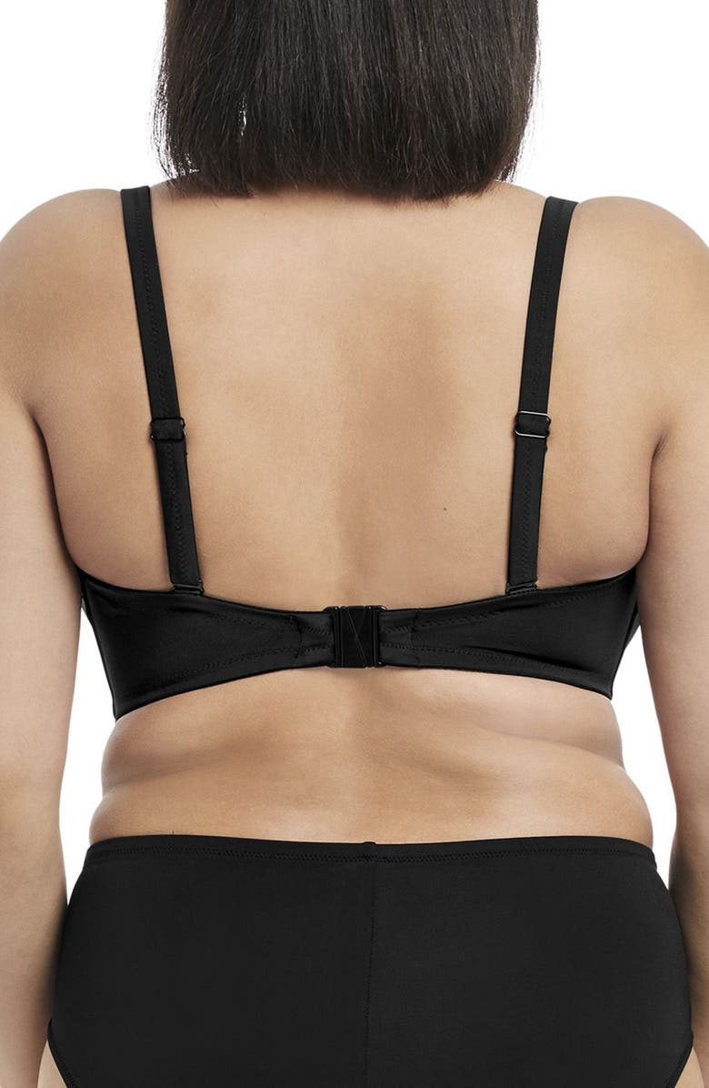 Elomi Essentials Underwire Bandeau Bikini Top, Alternate, color, 