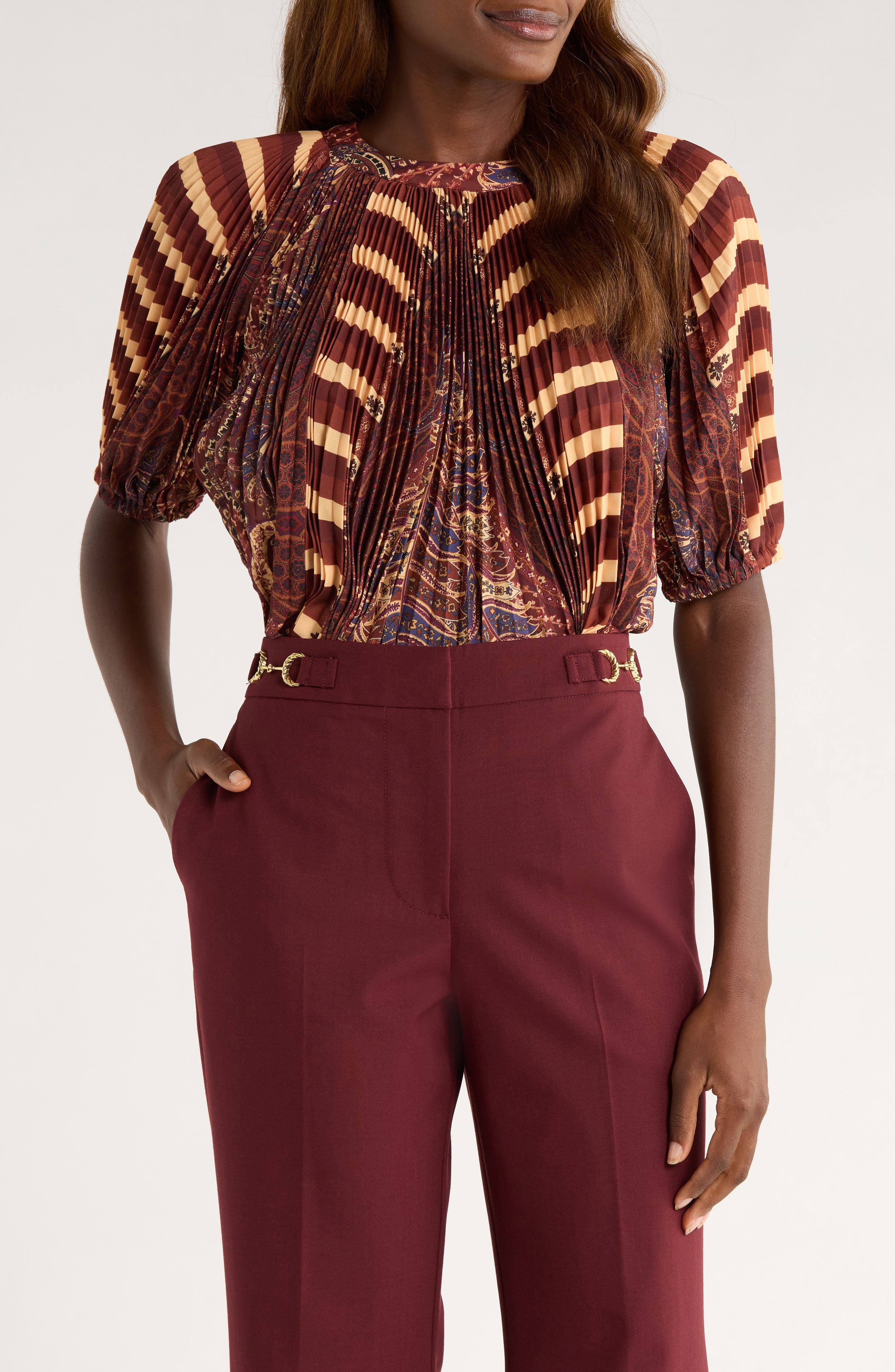 Ulla Johnson Dafne Pleated Top