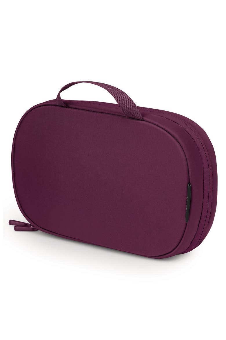 Ozone Large Toiletry Kit, Alternate, color, MOODY BURGUNDY