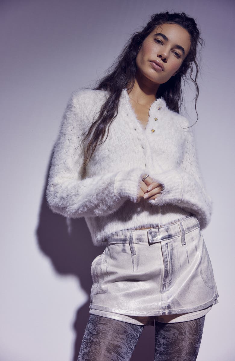 Free People Celeste Open Stitch Cardigan, Alternate, color,