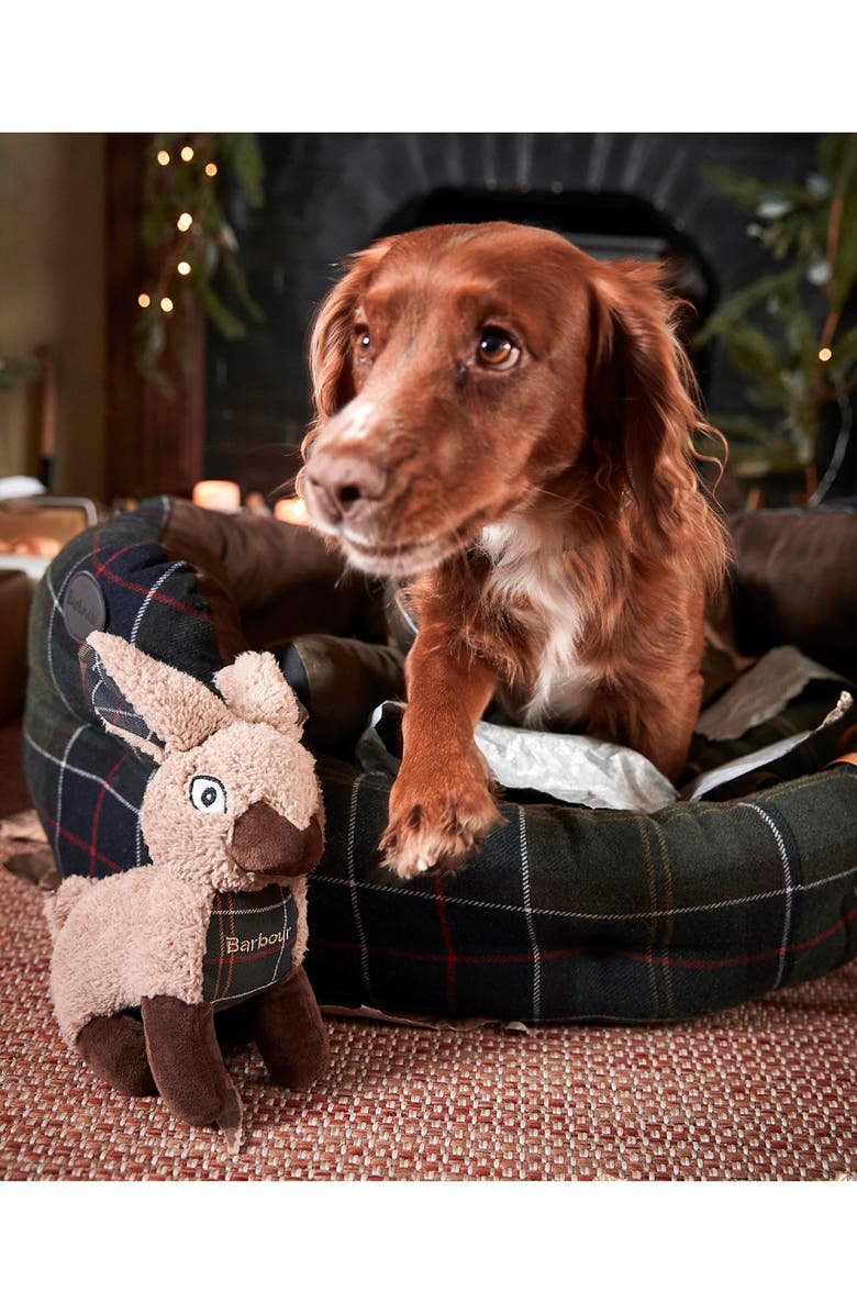 Barbour Rabbit Squeaker Dog Toy, Alternate, color, 