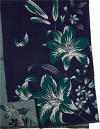 SAACHI Floral Reversible Scarf