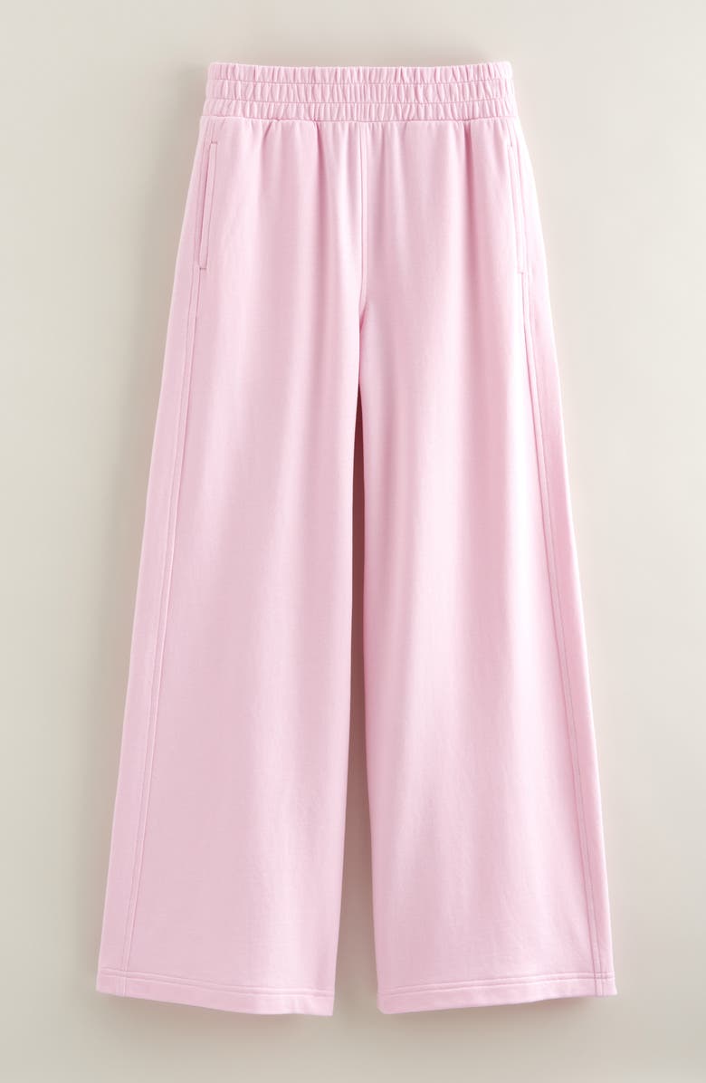 Zella Girl Kids' In the Groove Wide Leg Sweatpants, Main, color, Pink Pirouette