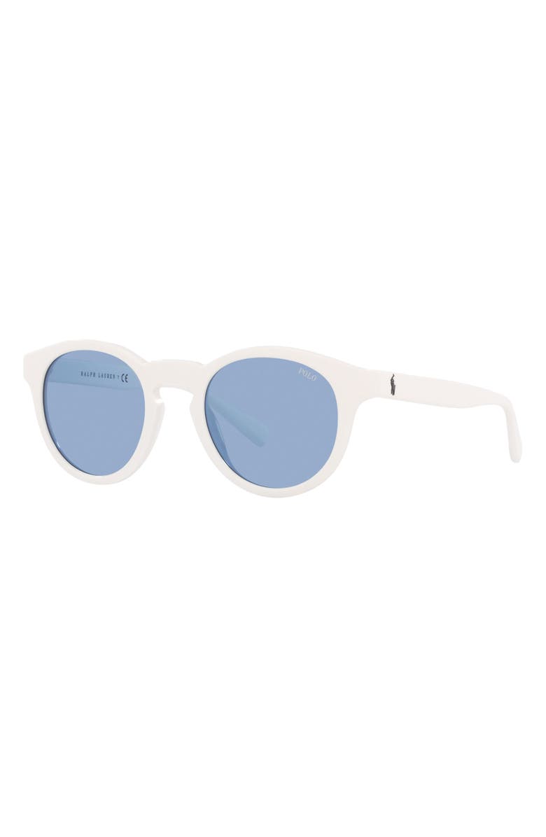 Polo Ralph Lauren 49mm Round Sunglasses, Alternate, color,