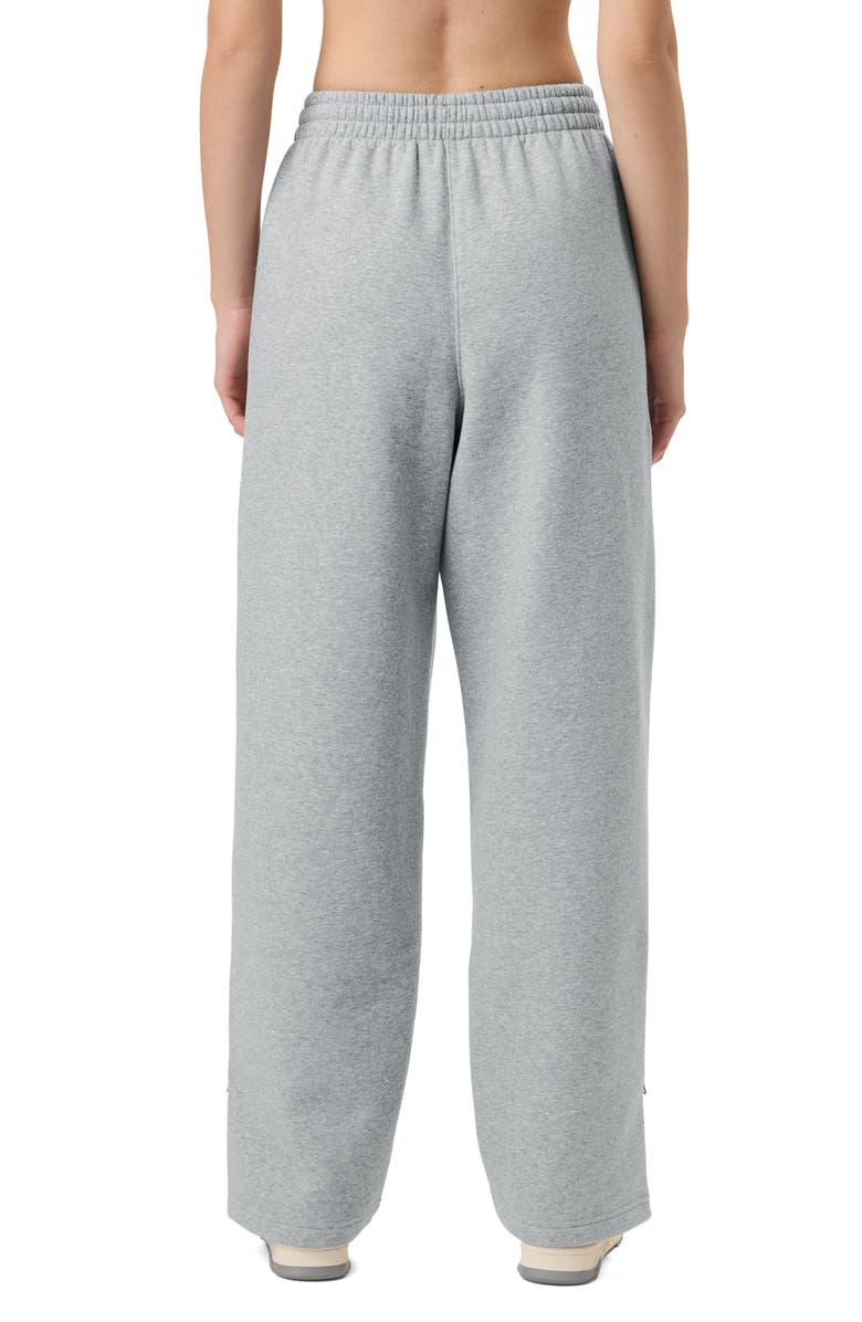 FILA x Hailey Baggy Sweatpants, Alternate, color, Grey Heather