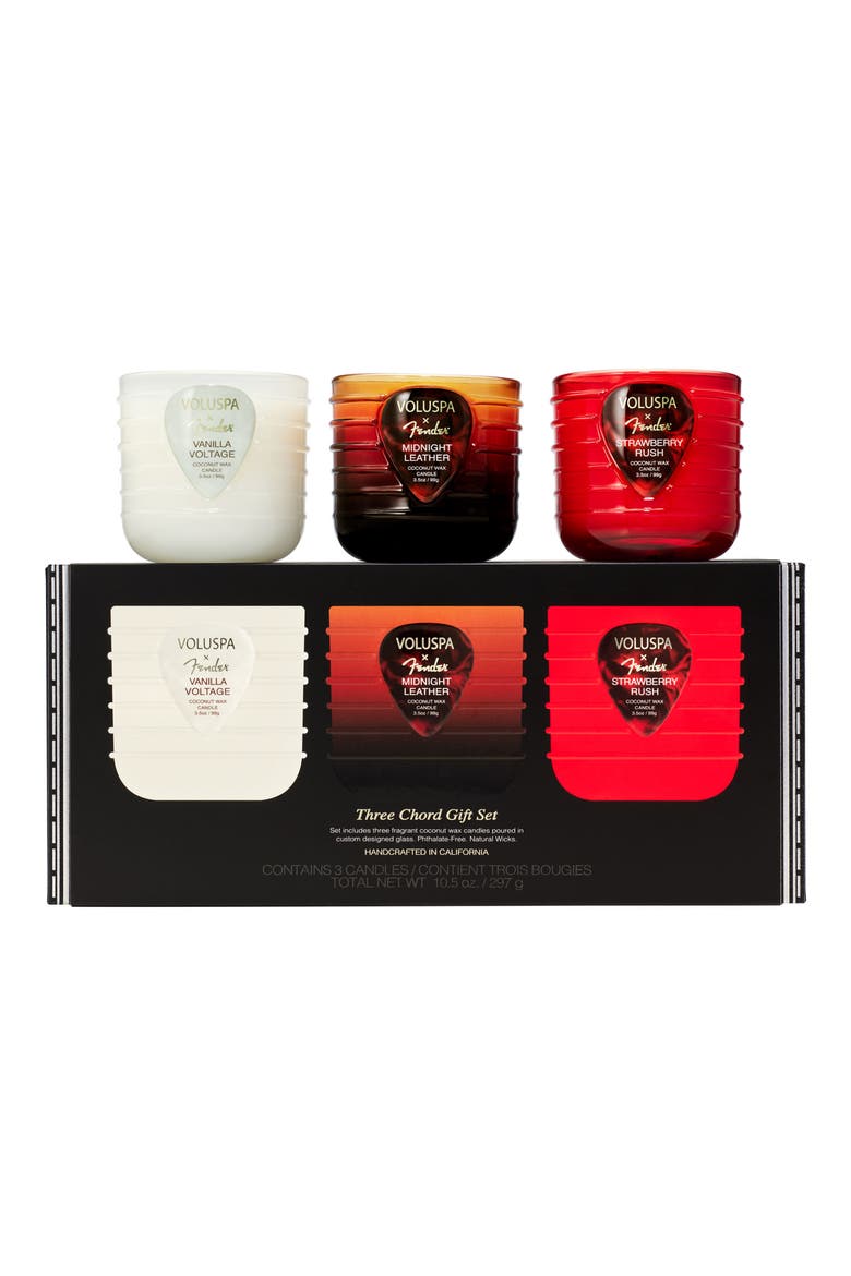 Fender Trio Candle Set, Alternate, color, NO COLOR