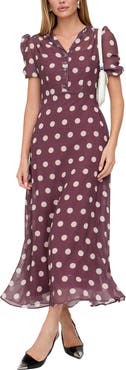 Lily and Lionel London Julia Button Down Print Maxi Dress
