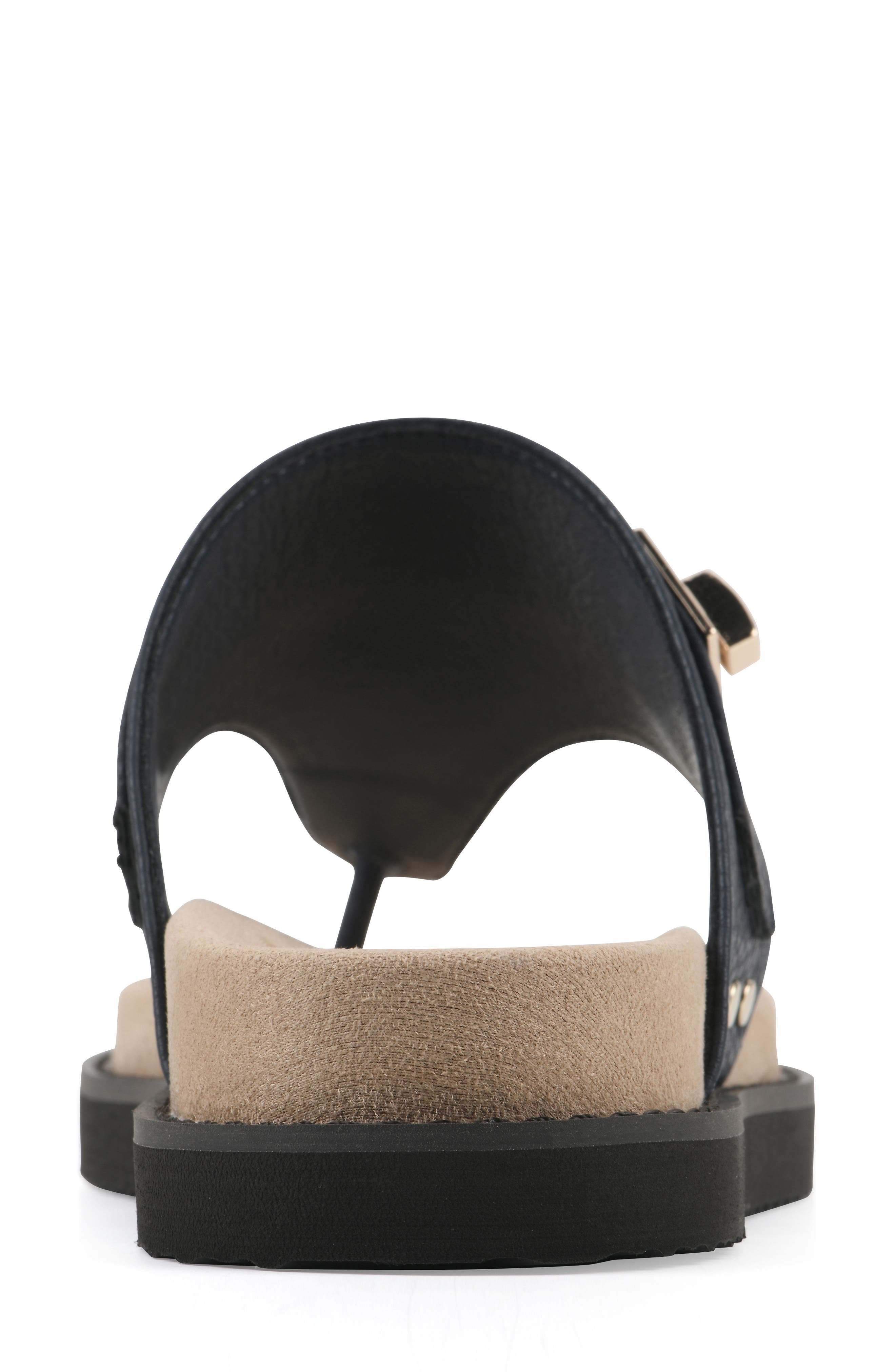 White Mountain Footwear Malabar Thong Sandal, Alternate, color, Navy/ Smooth