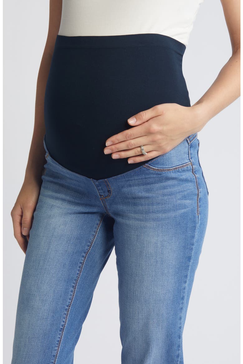 Straight Leg Maternity Jeans, Alternate, color, MILES