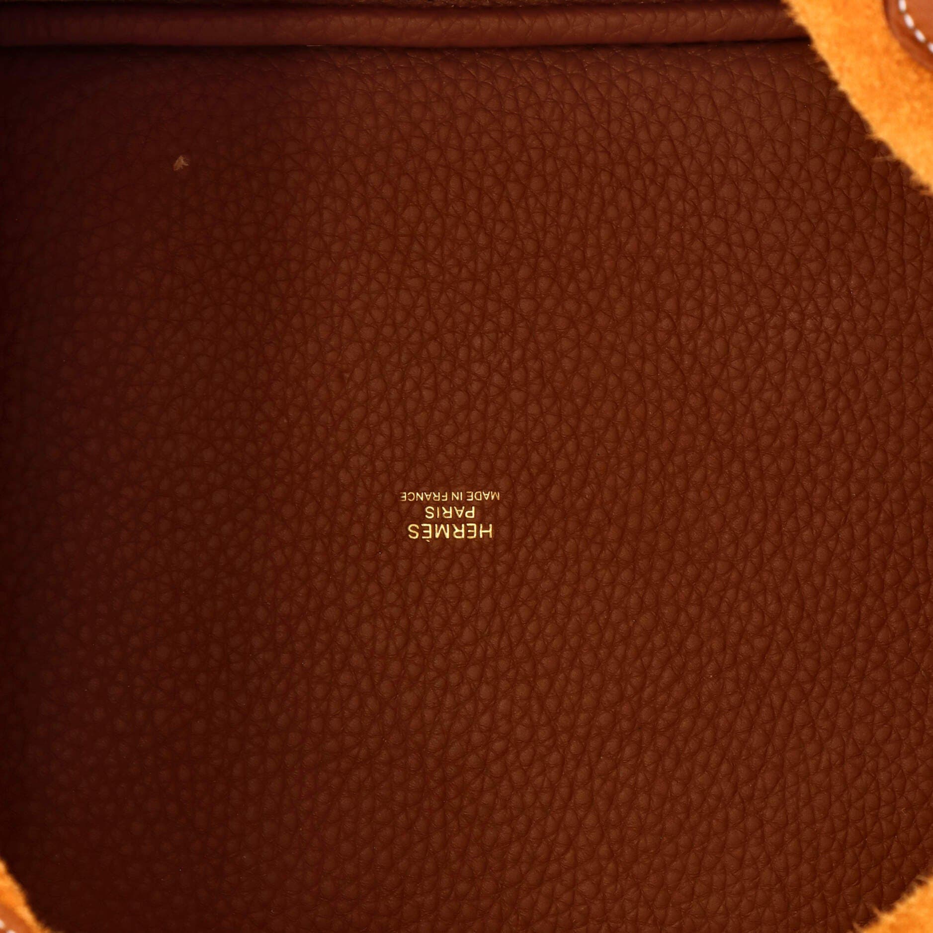 Pre-Owned Hermes Picotin Lock Bag Clemence MM, Alternate, color, Gold