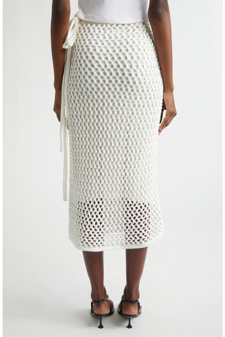 Bonaire Embellished Wrap Skirt, Alternate, color, WHITE