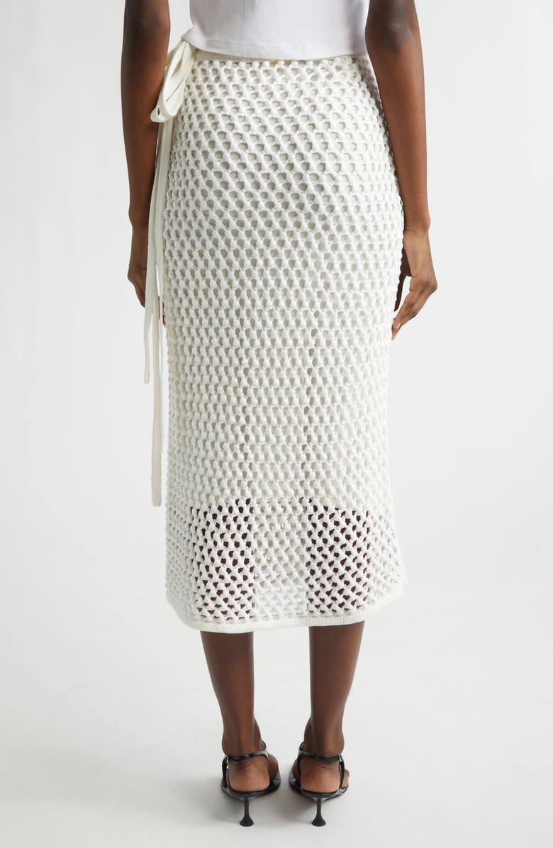 Diotima Bonaire Embellished Wrap Skirt, Alternate, color, White
