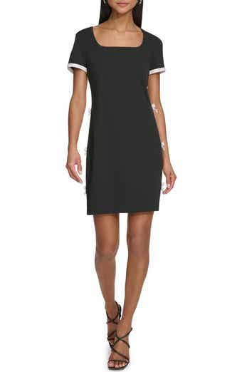 KARL LAGERFELD PARIS Bow Shift Dress