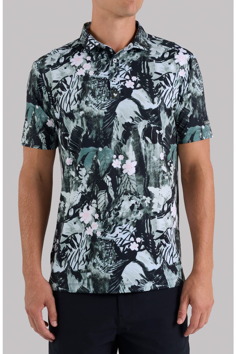 Core Performance Polo, Main, color, LETS JUNGLE