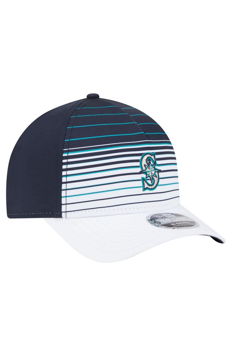 New Era Men's New Era  Navy Seattle Mariners Gradient 9FORTY M-Crown Adjustable Hat, Alternate, color, Navy
