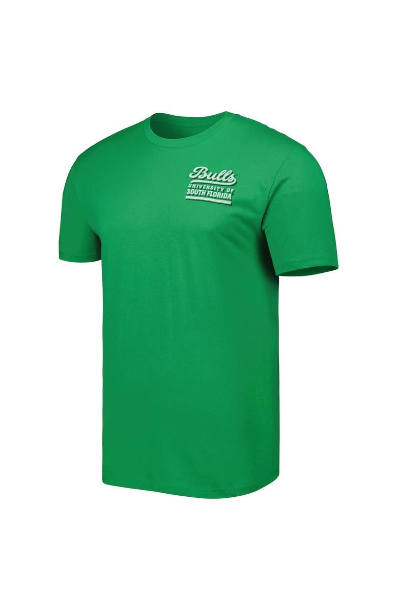 IMAGE ONE Men's Green South Florida Bulls Hyperlocal Beach Premium T-Shirt, Alternate, color, 