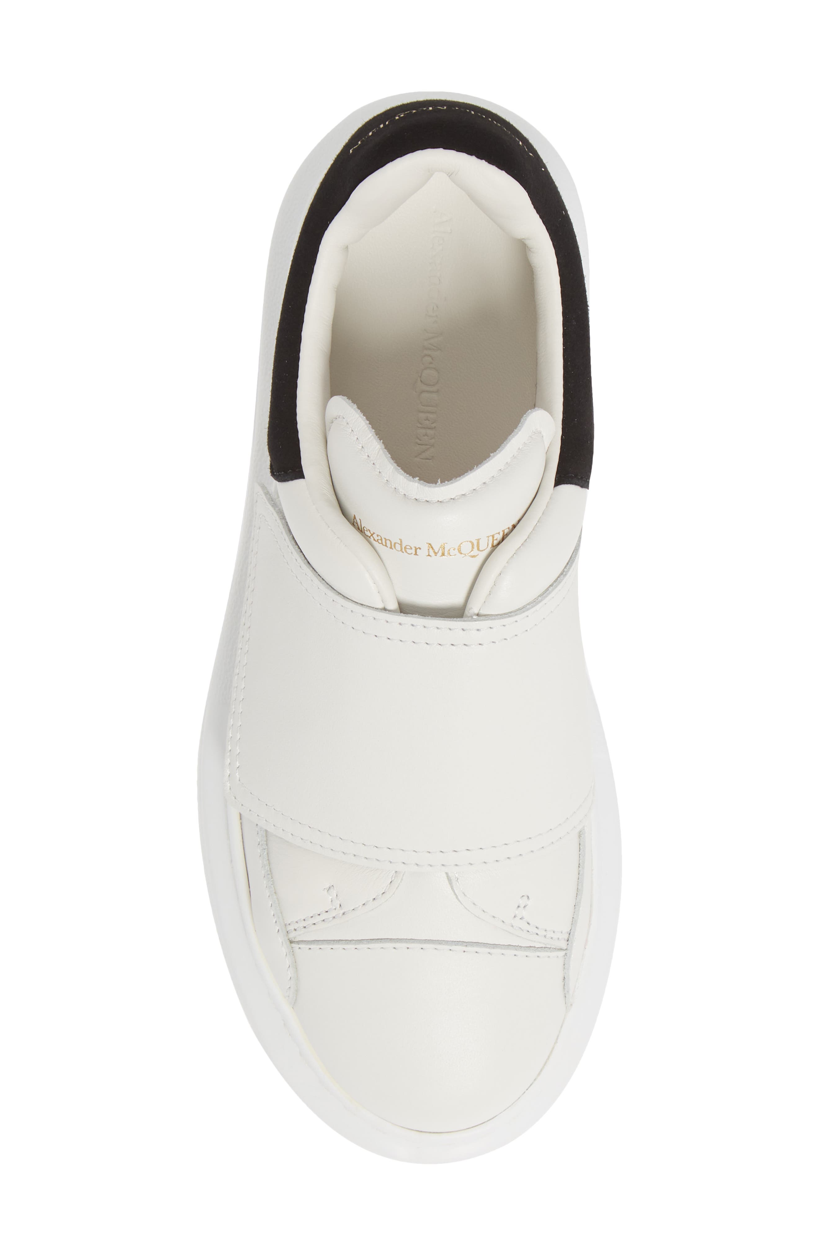 Kids' Oversized Platform Sneaker, Alternate, color, WHITE/ BLACK