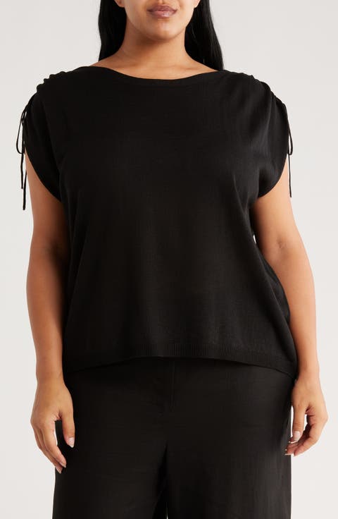 Dolman Sleeve Sweater (Plus)