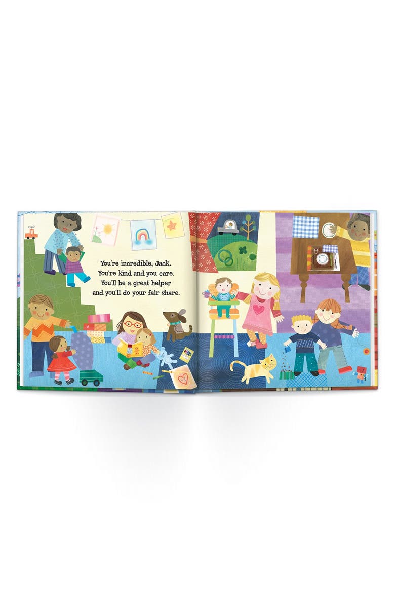 I See Me! 'The Super, Incredible Big Brother' Personalized Hardcover Book & Medal, Alternate, color, Blue