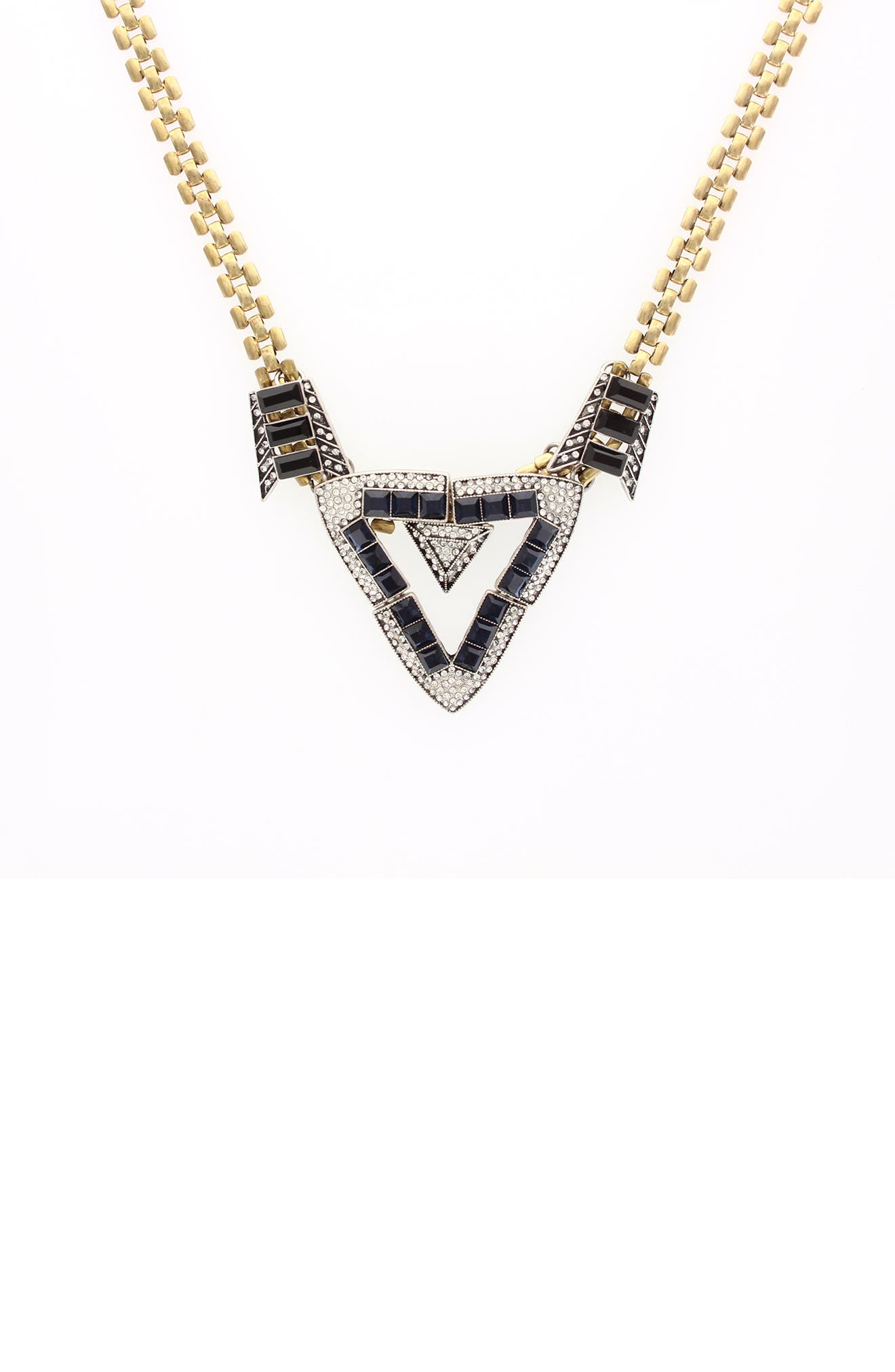 OLIVIA WELLES Gracie Crystal Pendant Necklace