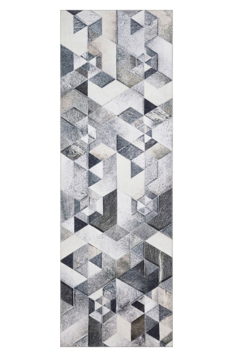 LOLOI Maddox Collection Rug - Grey/Ivory - 8' x 10', Alternate, color, Grey / Ivory