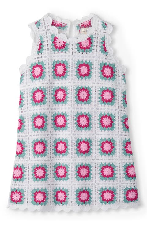 Kids' Radiance Cotton Blend Crochet Dress (Toddler)