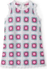 Hatley Kids' Radiance Cotton Blend Crochet Dress