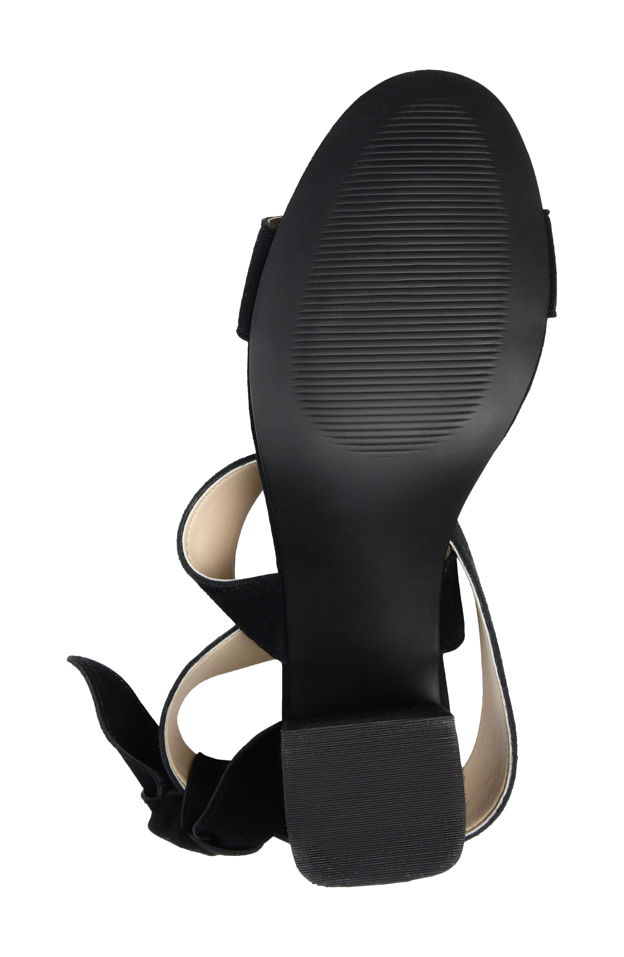 Journee Collection Journee Signature Hether Sandal, Alternate, color, Black Suede