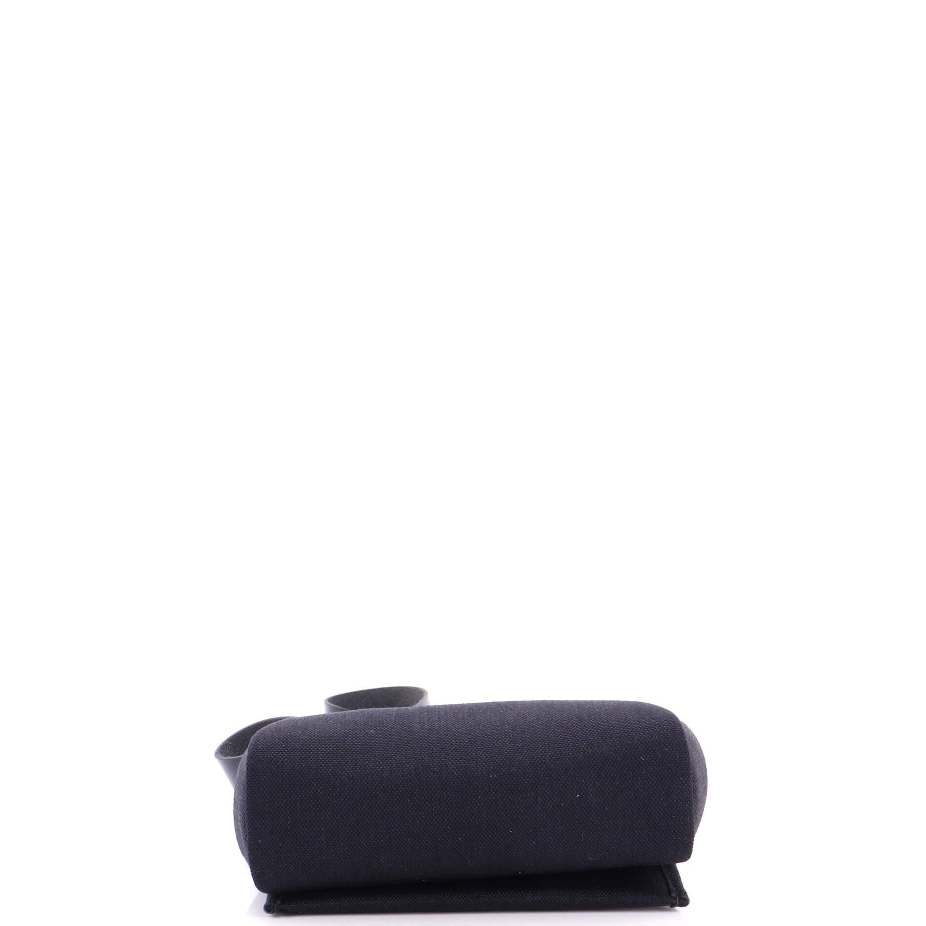 Herbag Zip Toile and Leather 20, Alternate, color, Noir