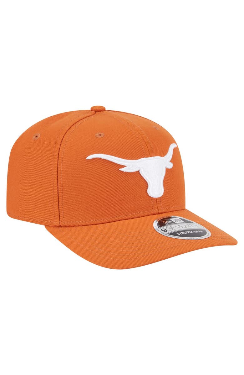 New Era Men's New Era  Texas Orange Texas Longhorns Team Collective 9SEVENTY Stretch-Snap Adjustable Hat, Alternate, color, 