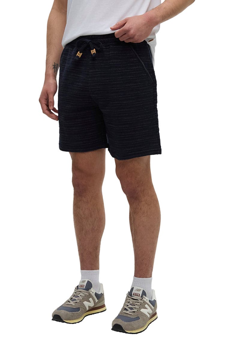 Holmes Short, Alternate, color, Midnight Blue Flash Stripe