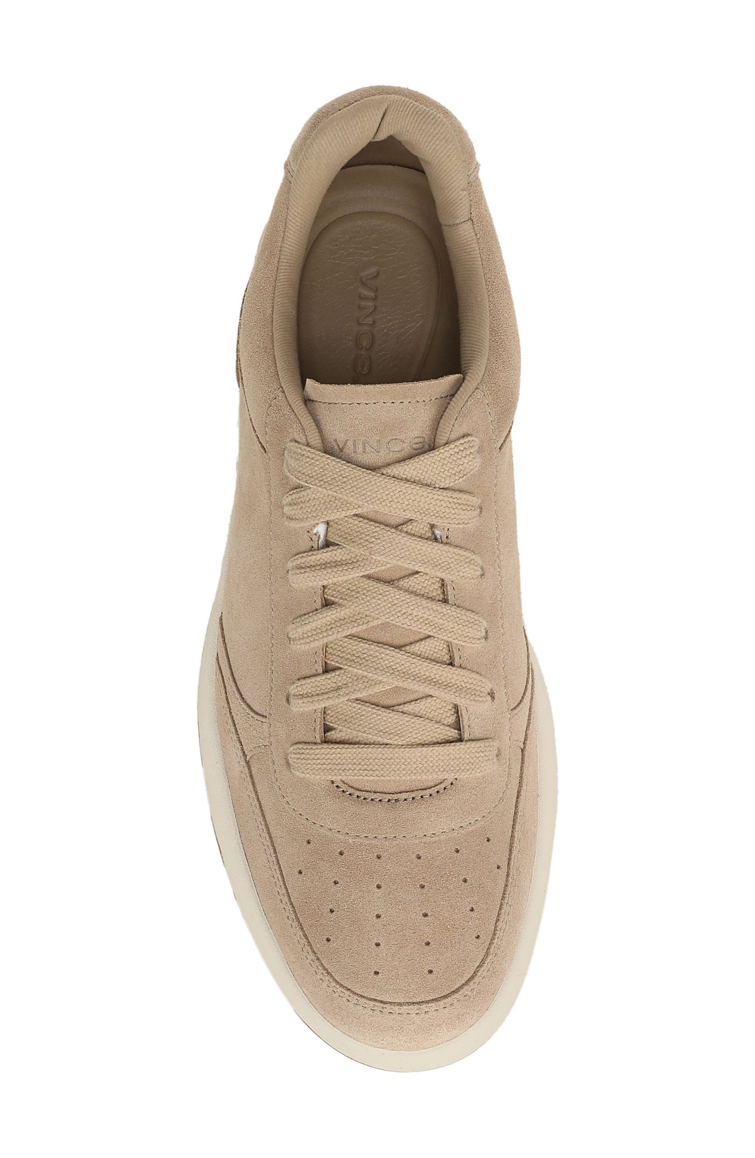 Fresco Court Sneaker, Alternate, color, SANDTRAIL SUEDE