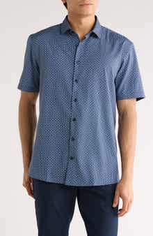 SOUL OF LONDON Short Sleeve Sport Shirt