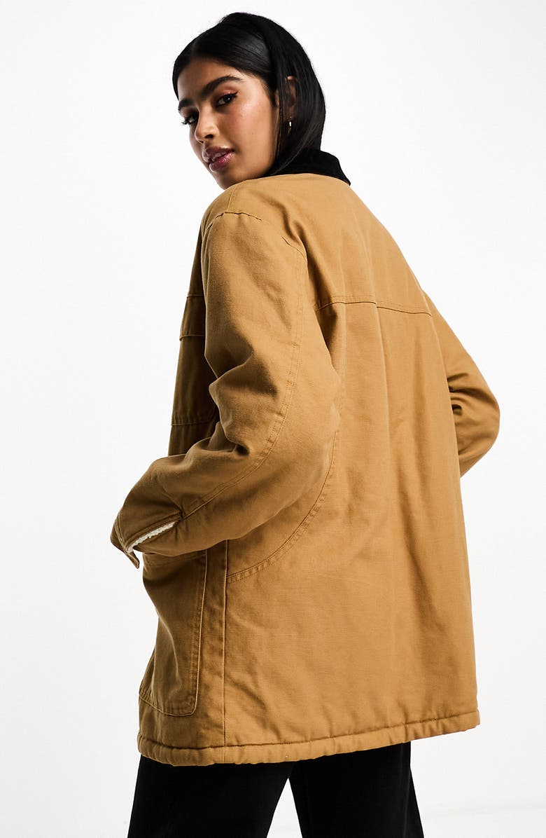 ASOS DESIGN Cotton Canvas Jacket, Alternate, color, 