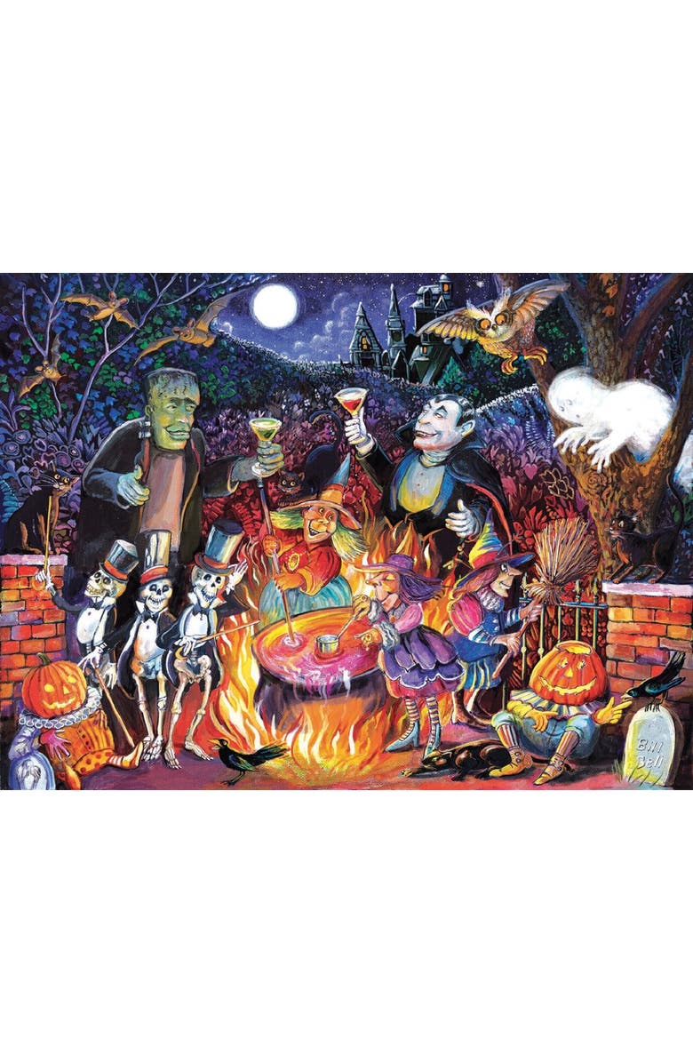 Sunsout Monster Party Time 1000 piece Jigsaw Puzzle for Adults, Alternate, color, Multicolor